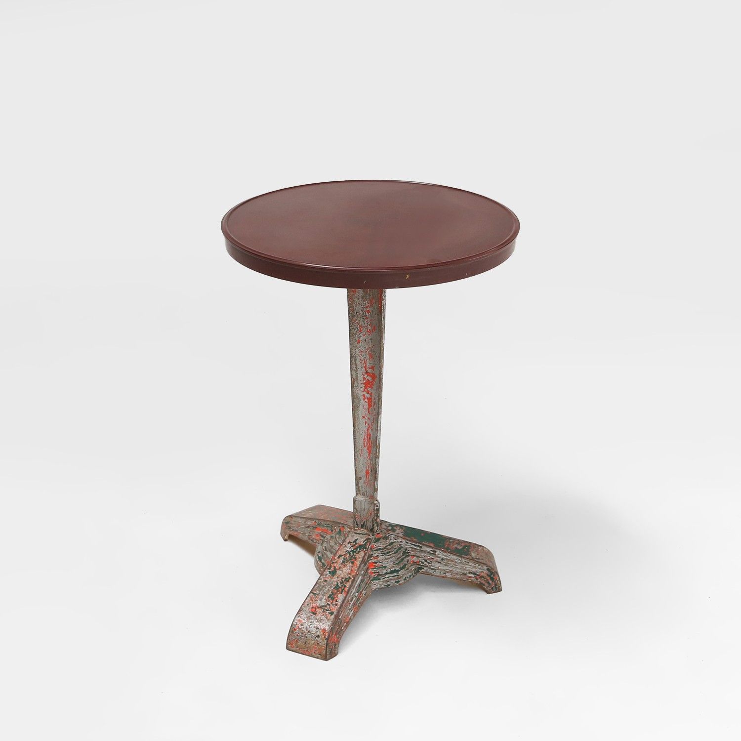 Louis Vuitton for Rex Bistro Table with Bakelite Top, France, 1930s-img